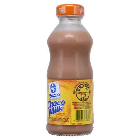 Bebida Láctea Esterilizada Batavo Sabor Chocolate Garrafa 200ml 360-4