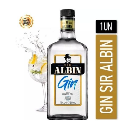 GIN SIR ALBIN VD 750ML