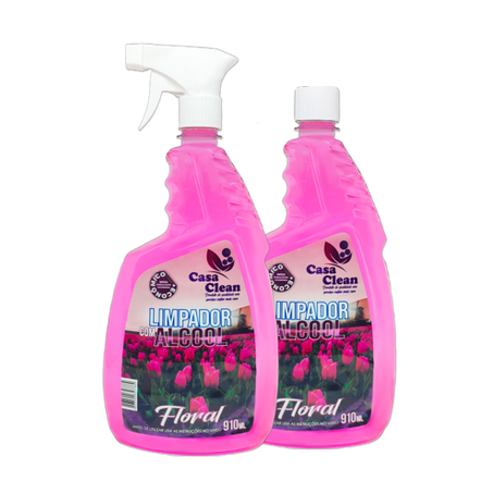 Limpador Casa Clean Floral Kit 2x1 500ml 
 