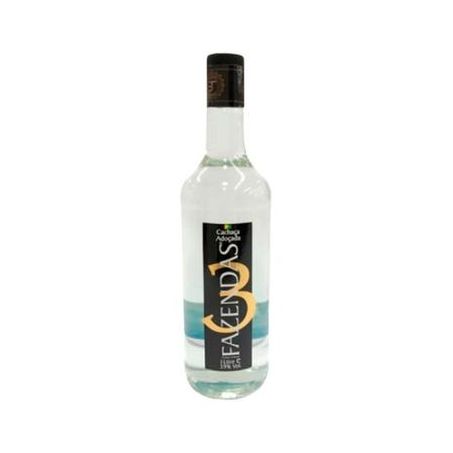 Cachaça Aguardente 3 Fazendas 965ml