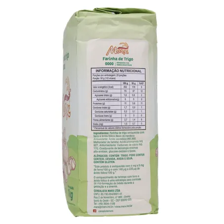 Farinha trigo marx0000 1kg 360-26