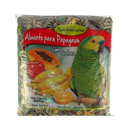 Alimento nutripassaros p/papagaios 500g