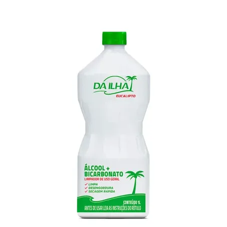 ALCOOL + BICARBONATO DA ILHA 1L EUCALIPTO