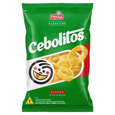 SALGADINHO CEBOLITOS ELMA CHIPS 35G