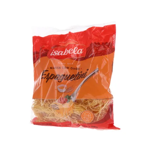 MASSA ISAELA C/OVOS ESPAGUETI 500G 360-2