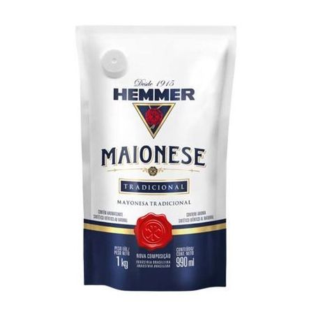 MAIONESE TRADICIONAL HEMMER SH 1KG