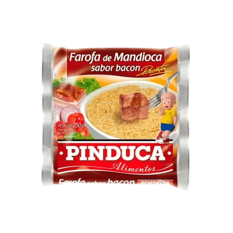 Farofa de mandioca pinduca bacon 250g
