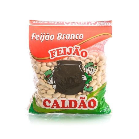 Feijao caldao 500g branco