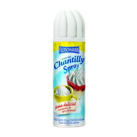Chantilly em spray fleischmann 240ml