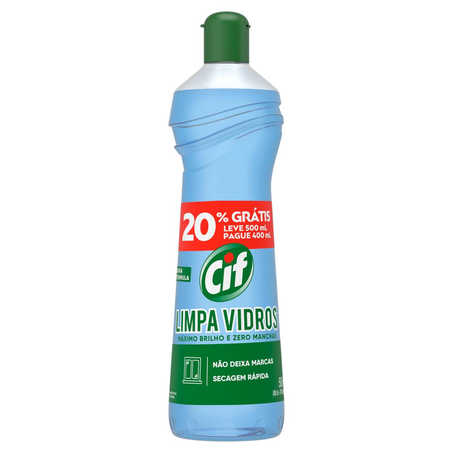 Limpa Vidro Cif 500ml - Squeeze