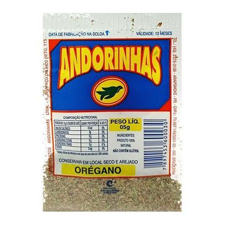 Oregano Andorinhas 5g 