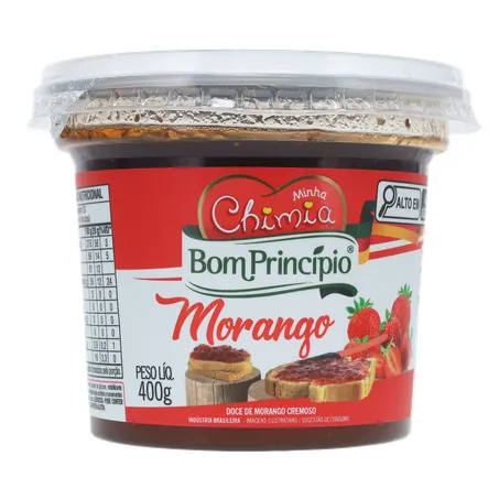 DOCE CREMOSO BOM PRINCÍPIO MORANGO POTE 400G 360-35