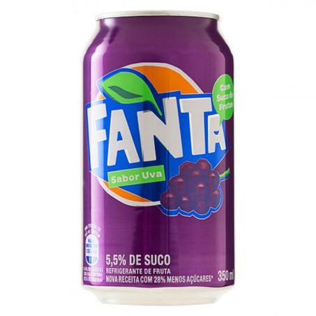 REFRIGERANTE UVA FANTA LATA