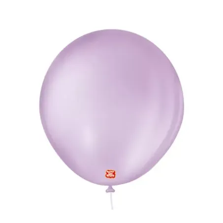 Balao sao roque c/50 n8 liso lilas baby