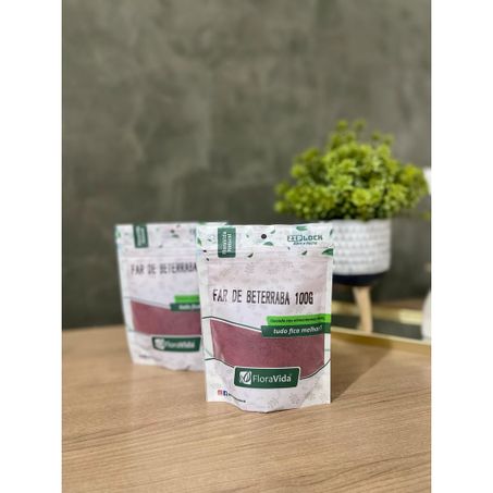 FARINHA BETERRABA FLORA VIDA 100G