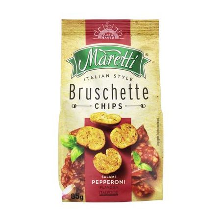 Torrada bruschette chips 85gr pepperoni