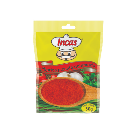 Tempero Incas páprica picante defumada 50g