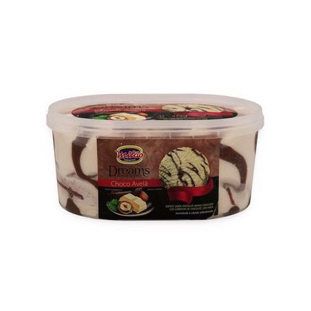 Sorvete Milão dreams chocolate e avelã 1L