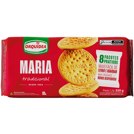BISCOITO ORQUÍDEA MARIA 320G
