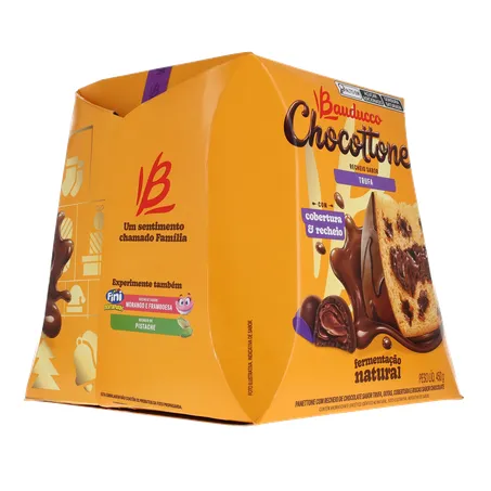 PANETTONE BAUDUCCO CHOCOTTONE TRUFA 500G 360-31