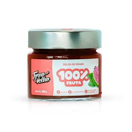 GELEIA FORNO VELHO 100% FRUTA GOIABA 200G