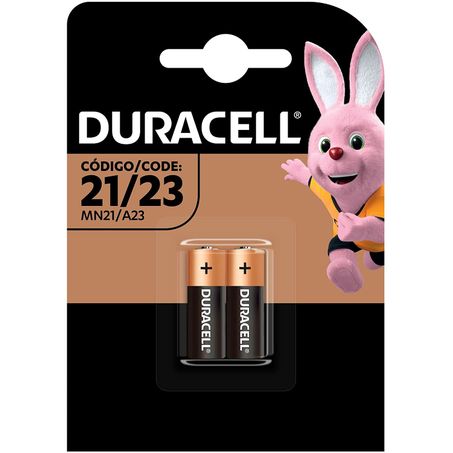 Pilhas duracell mn21 p/controle c/2un