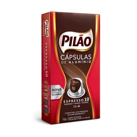 Café Cápsula Pilão Espresso10 10UN