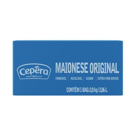 MAIONESE CEPERA ECOBOX 2,8KG