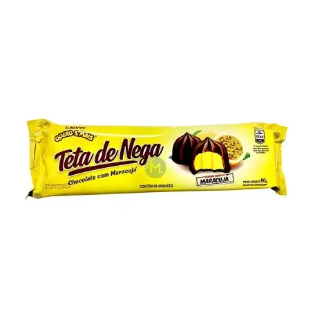 Doce Choco Mole Quero S. Mais Chocolate Com Maracujá Pacote 80g 
 