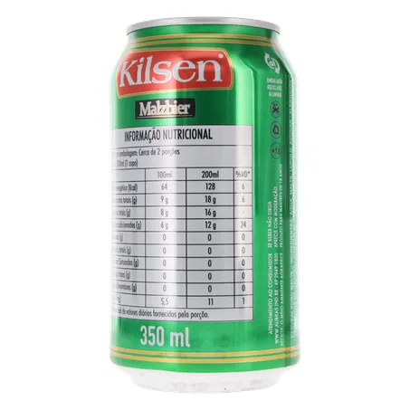 CERVEJA KILSEN MALZBIER PURO MALTE LATA 350ML 360-21