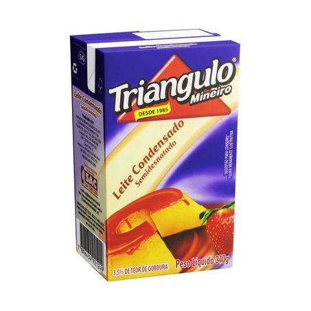LEITE CONDENSADO 340G TRIANGULO