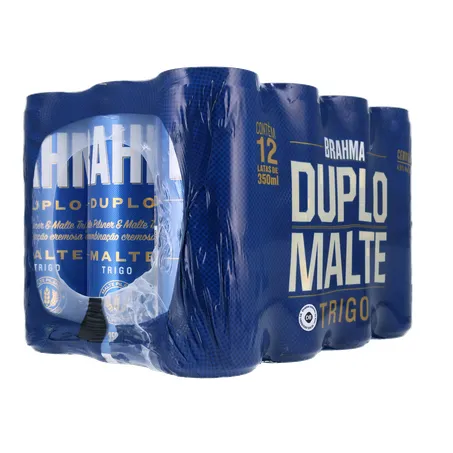 Cerv brahma duplo malte trigo lata 350ml 12 un 360-13