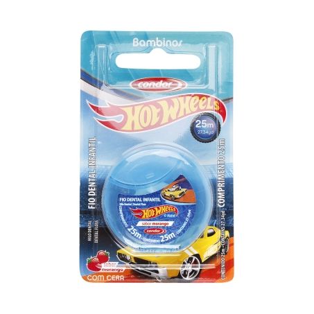 FIO DENTAL CONDOR HOT WHEELS 25 M                 