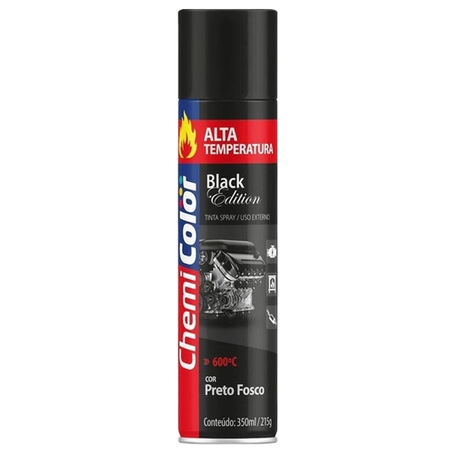 TINTA CHEMICOLOR  SPRAY AL T PRETA 325ML
