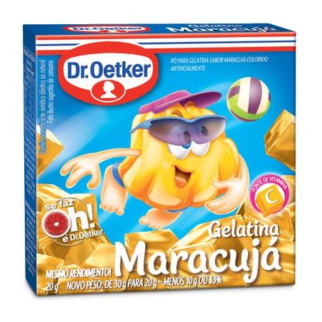 Gelatina dr oetker maracuja 20g