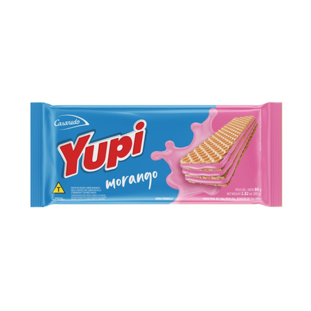 BISCOITO WAFER MGO YUPI 80G