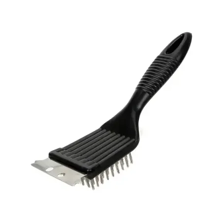 Escova Limpa Grelha Aco C/Espatula