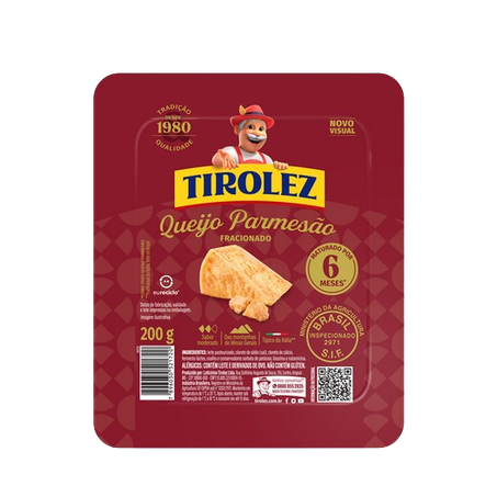 Queijo Parmesão Tirolez 200g