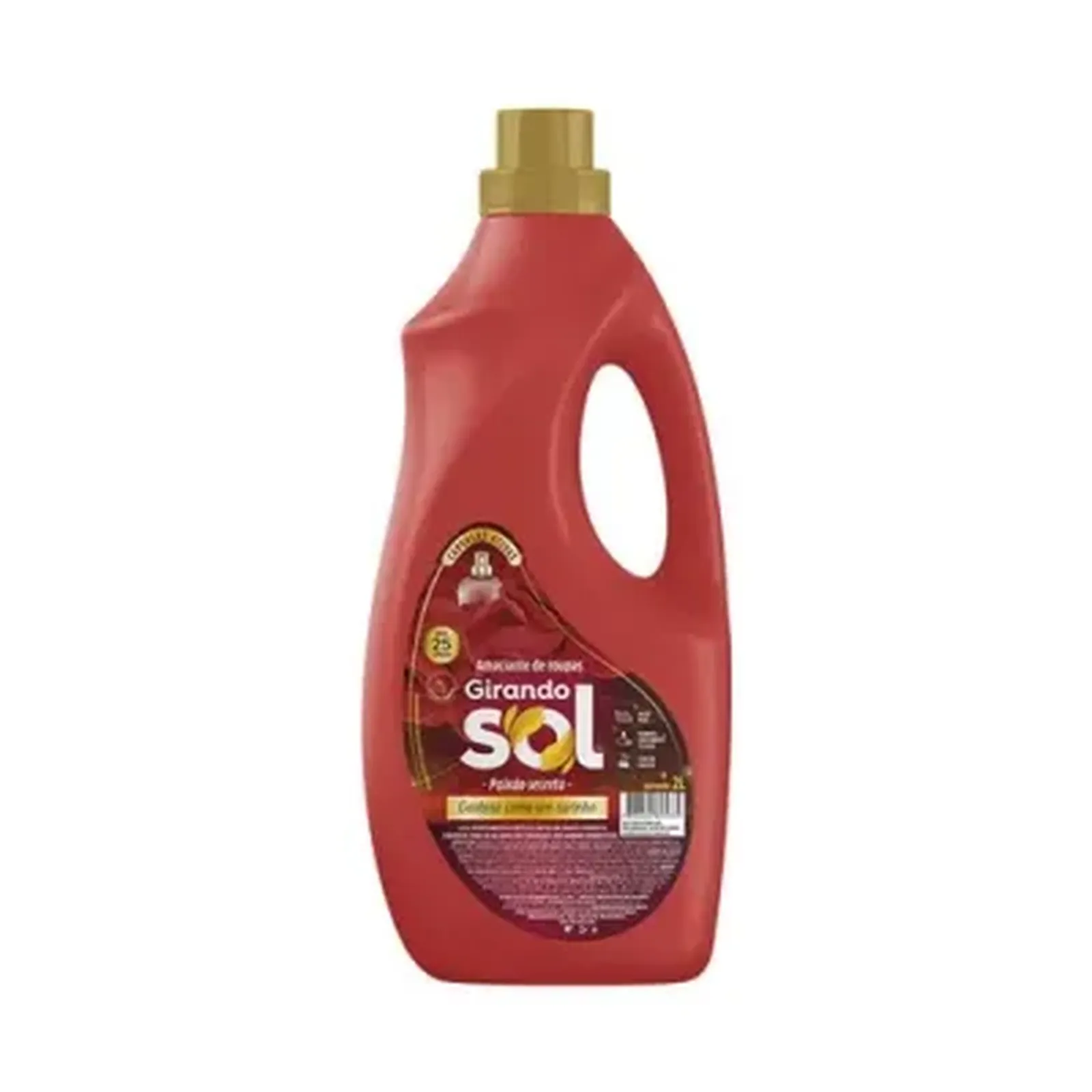 Amaciante girando sol vermelho 2l