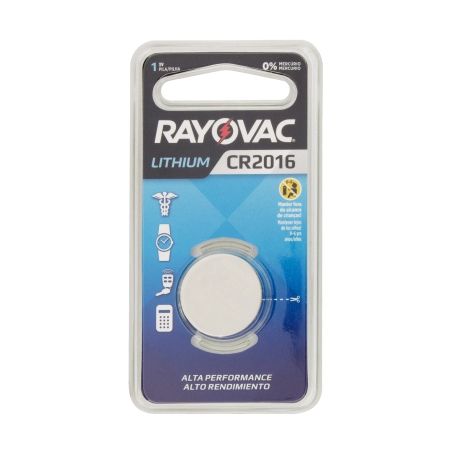 PILHA RAYOVAC ELETRONICA LITHIUM CR2016 C/1       