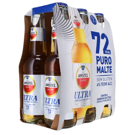 Cerveja amstel puro malte ln pack 6 275m 360-31