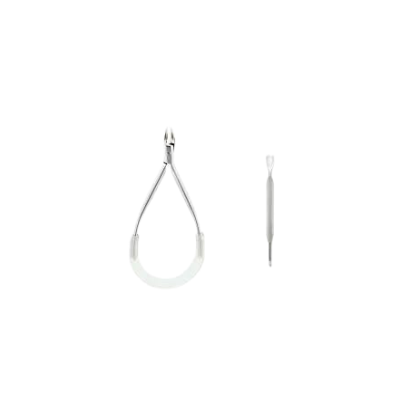 ALICATE CUTICULA PRO C/ESPATULA DELICATE 923-1    