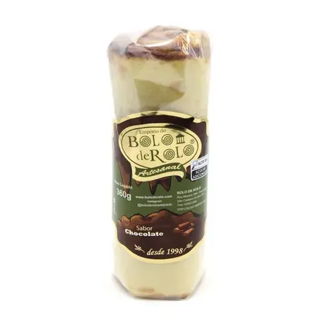 Bolo De Rolo Chocolate 360G