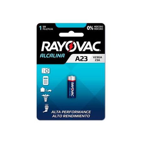 Pilha alcalina a23 rayovac 12v