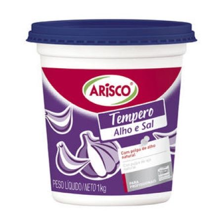 TEMPERO ARISCO COMPLETO 1KG ALHO/SAL