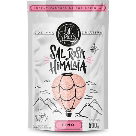 Sal Rosa Do Himalaia Br Spices 500g Sache Fino