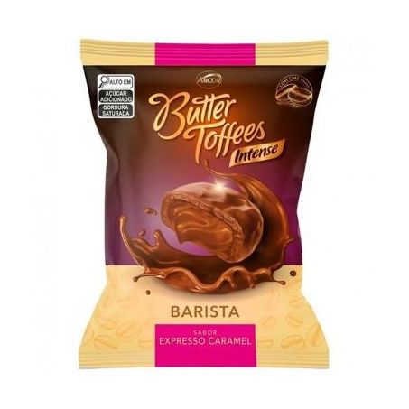 Bala Arcor Butter Toffees expresso caramelo 90g