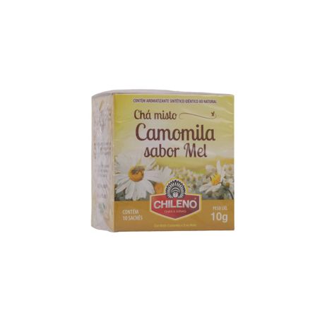 Chá Misto Chileno Camomila e Erva Mate Caixa com 10un - 10gr 360-57