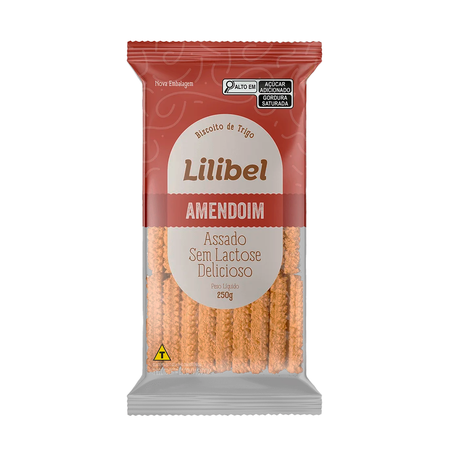 BISCOITO DE AMENDOIM 200G LILIBEL
