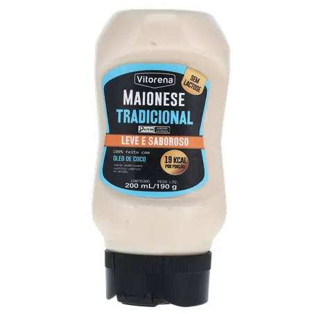 Maionese vitorena sem lactose 190g